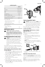 Preview for 15 page of DeWalt SDS MAX D25832 Instruction Manual