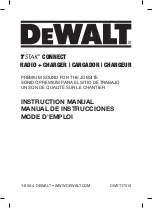 DeWalt TSTAK Instruction Manual предпросмотр