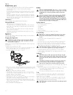 Предварительный просмотр 16 страницы DeWalt X536 Instruction Manual