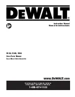 Предварительный просмотр 29 страницы DeWalt X536 Instruction Manual