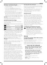 Предварительный просмотр 51 страницы DeWalt XR DCD460 Original Instructions Manual