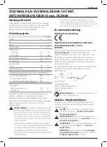 Предварительный просмотр 69 страницы DeWalt XR DCD460 Original Instructions Manual