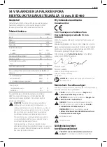 Предварительный просмотр 101 страницы DeWalt XR DCD460 Original Instructions Manual