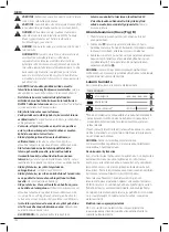 Предварительный просмотр 104 страницы DeWalt XR DCD460 Original Instructions Manual