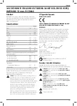 Предварительный просмотр 121 страницы DeWalt XR DCD460 Original Instructions Manual