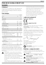 Preview for 53 page of DeWalt XR DCD470 Original Instructions Manual