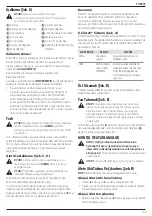 Preview for 141 page of DeWalt XR DCD470 Original Instructions Manual