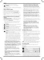 Preview for 8 page of DeWalt XR DCD710 Original Instructions Manual