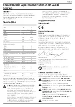 Предварительный просмотр 127 страницы DeWalt XR DCD740 Original Instructions Manual