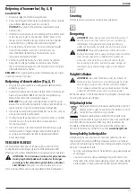 Preview for 15 page of DeWalt XR DCD791 Original Instructions Manual