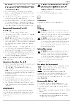 Preview for 39 page of DeWalt XR DCD791 Original Instructions Manual