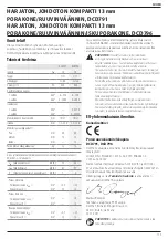 Preview for 115 page of DeWalt XR DCD791 Original Instructions Manual