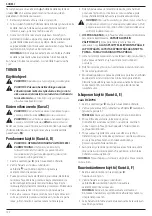 Preview for 124 page of DeWalt XR DCD791 Original Instructions Manual