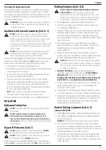 Preview for 147 page of DeWalt XR DCD791 Original Instructions Manual