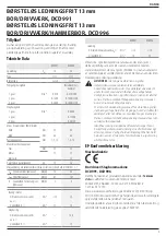 Preview for 5 page of DeWalt XR DCD991 Original Instructions Manual