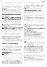 Preview for 13 page of DeWalt XR DCD991 Original Instructions Manual