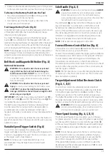 Preview for 37 page of DeWalt XR DCD991 Original Instructions Manual