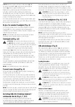 Preview for 99 page of DeWalt XR DCD991 Original Instructions Manual