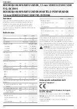 Preview for 102 page of DeWalt XR DCD991 Original Instructions Manual