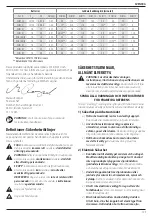 Preview for 127 page of DeWalt XR DCD991 Original Instructions Manual