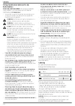 Preview for 130 page of DeWalt XR DCD991 Original Instructions Manual