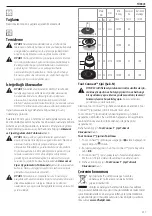 Preview for 233 page of DeWalt XR DCG409VS Original Instructions Manual