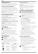 Preview for 118 page of DeWalt XR DCH072 Original Instructions Manual