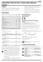 Preview for 131 page of DeWalt XR DCH072 Original Instructions Manual