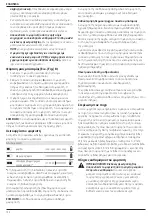 Preview for 146 page of DeWalt XR DCH072 Original Instructions Manual