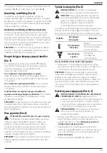 Preview for 151 page of DeWalt XR DCH072 Original Instructions Manual