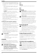 Preview for 152 page of DeWalt XR DCH072 Original Instructions Manual