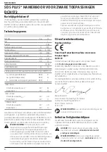 Предварительный просмотр 82 страницы DeWalt XR DCH172 Original Instructions Manual