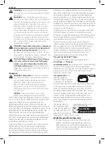 Preview for 22 page of DeWalt XR DCH614 Original Instructions Manual