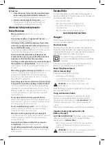 Preview for 32 page of DeWalt XR DCH614 Original Instructions Manual