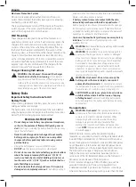 Preview for 34 page of DeWalt XR DCH614 Original Instructions Manual