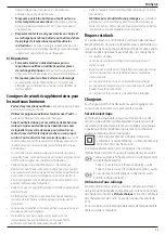 Предварительный просмотр 51 страницы DeWalt XR DCH832 Original Instructions Manual