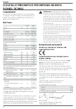 Предварительный просмотр 60 страницы DeWalt XR DCH832 Original Instructions Manual