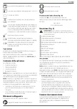 Предварительный просмотр 67 страницы DeWalt XR DCH832 Original Instructions Manual