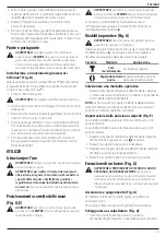 Предварительный просмотр 69 страницы DeWalt XR DCH832 Original Instructions Manual