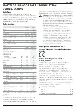 Предварительный просмотр 93 страницы DeWalt XR DCH832 Original Instructions Manual