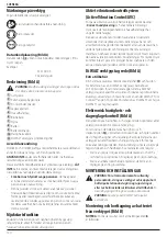 Предварительный просмотр 122 страницы DeWalt XR DCH832 Original Instructions Manual