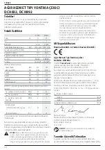 Предварительный просмотр 126 страницы DeWalt XR DCH832 Original Instructions Manual