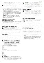Preview for 11 page of DeWalt XR DCL045 Manual