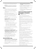 Предварительный просмотр 19 страницы DeWalt XR DCM571 Original Instructions Manual