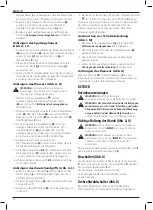 Предварительный просмотр 26 страницы DeWalt XR DCM571 Original Instructions Manual