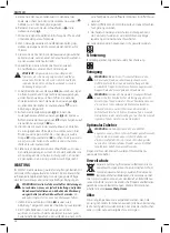 Preview for 28 page of DeWalt XR DCM571 Original Instructions Manual