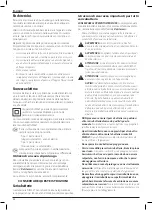 Предварительный просмотр 68 страницы DeWalt XR DCM571 Original Instructions Manual