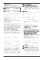 Предварительный просмотр 116 страницы DeWalt XR DCM571 Original Instructions Manual