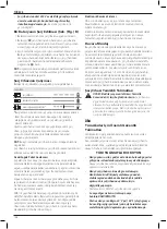 Предварительный просмотр 138 страницы DeWalt XR DCM571 Original Instructions Manual