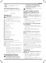 Предварительный просмотр 153 страницы DeWalt XR DCM571 Original Instructions Manual